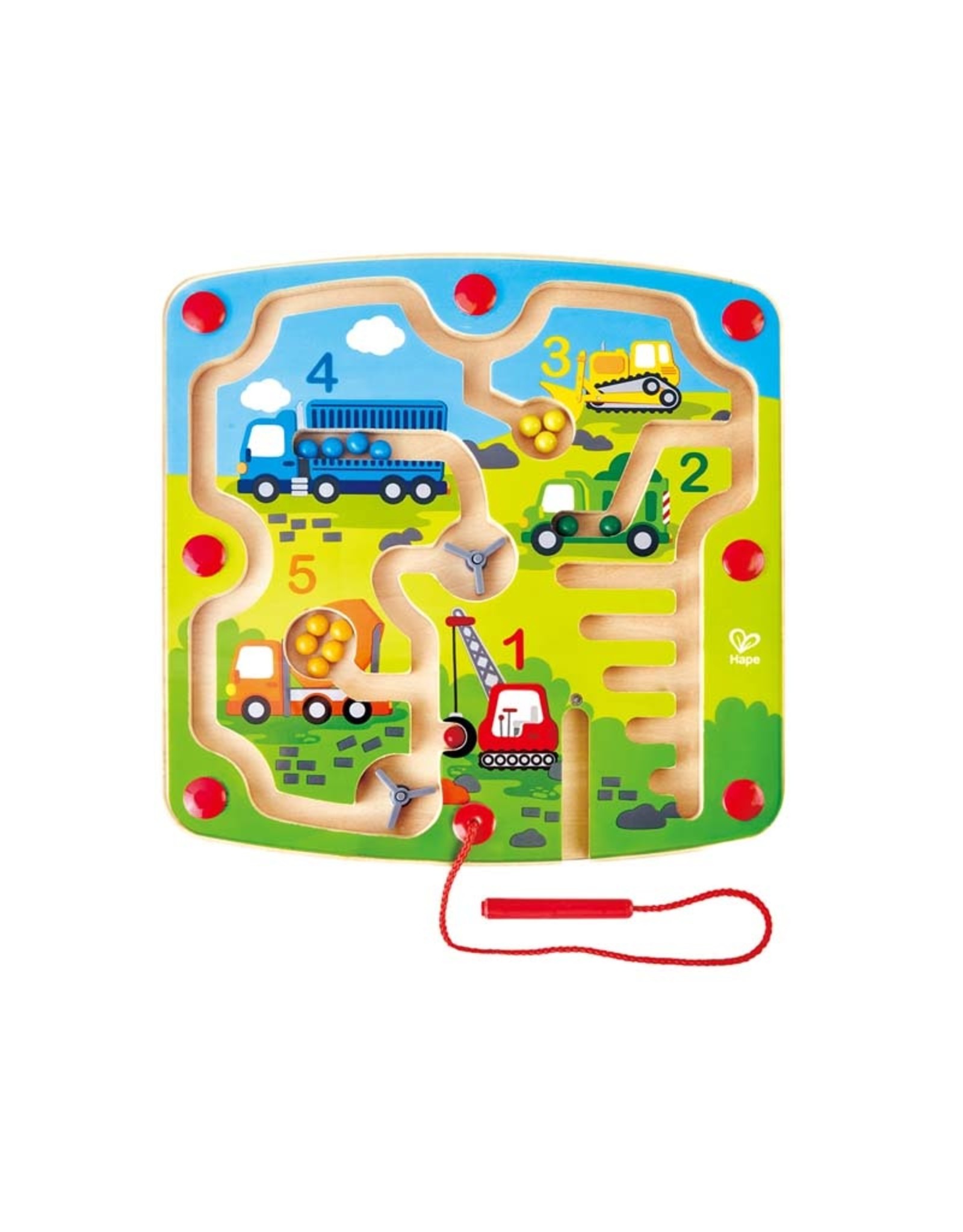 Construction & Number Magnetic Maze