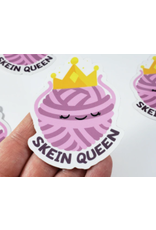 Skein Queen Vinyl Sticker