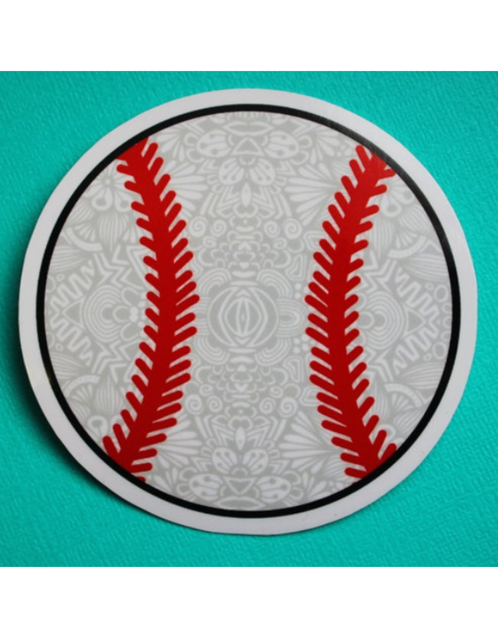 Baseball Vinyl Sticker