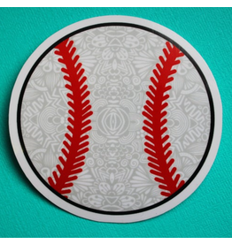 Baseball Vinyl Sticker