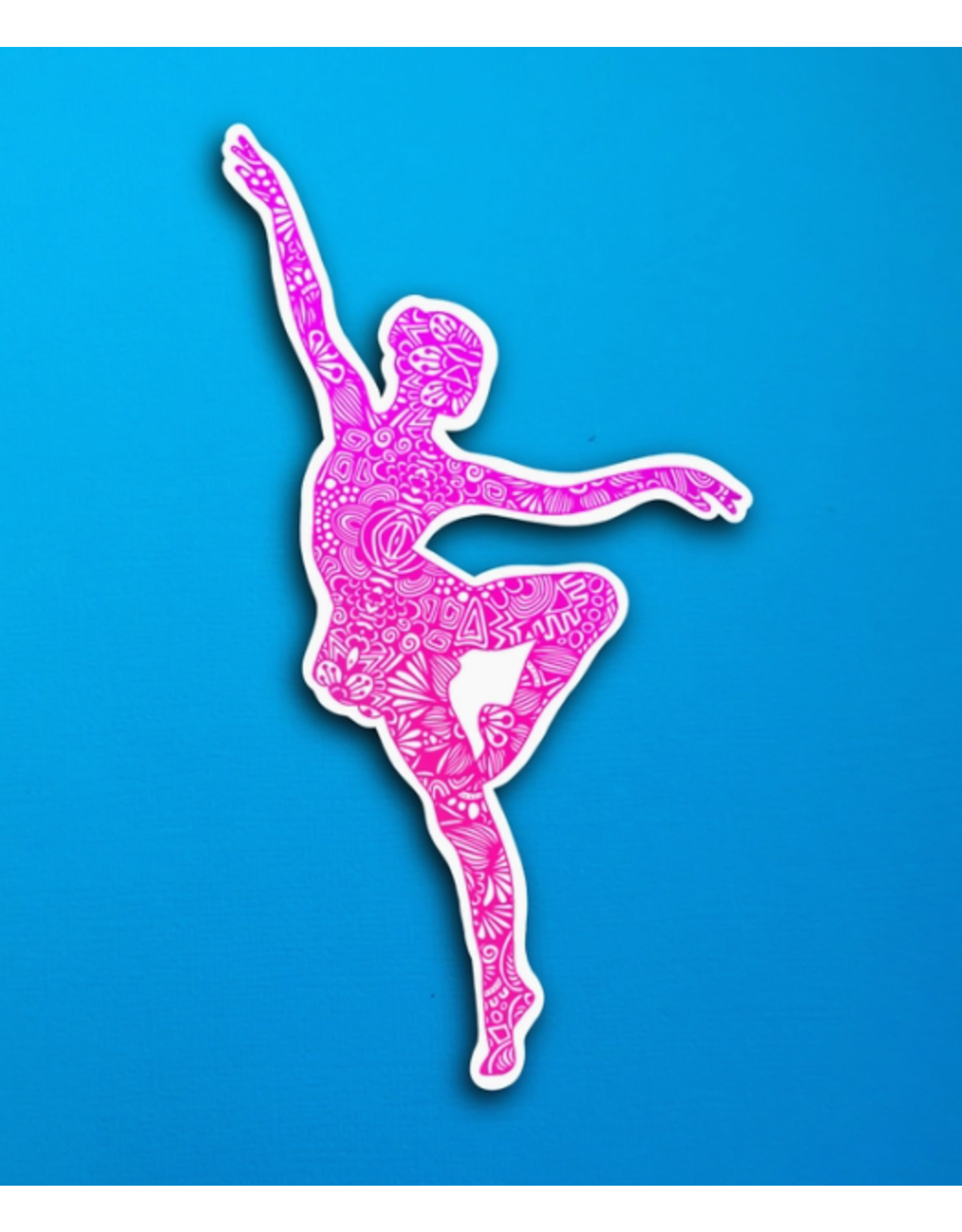 Dancer Vinyl Sticker