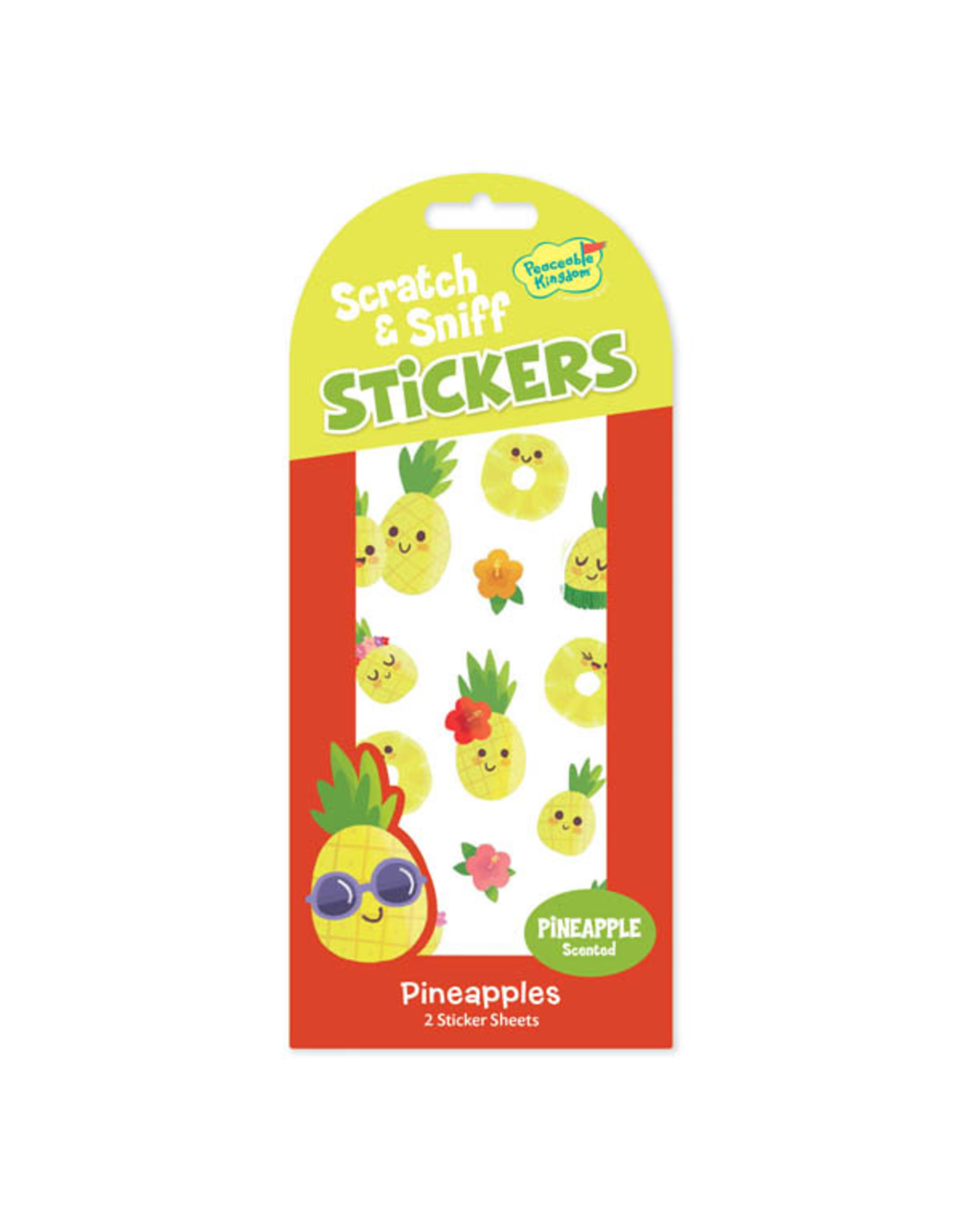 Pineapple Scratch n' Sniff Stickers