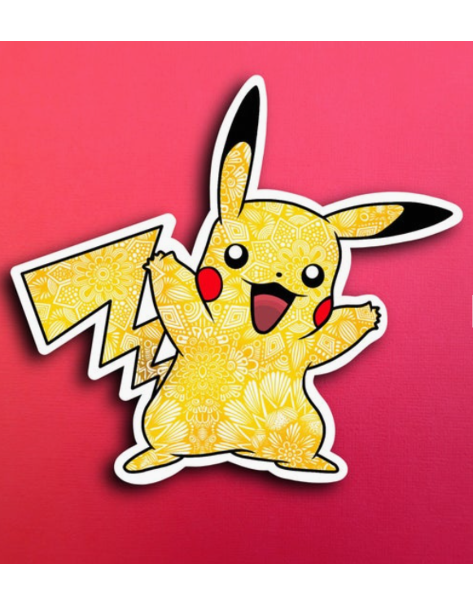 Pikachu Vinyl Sticker