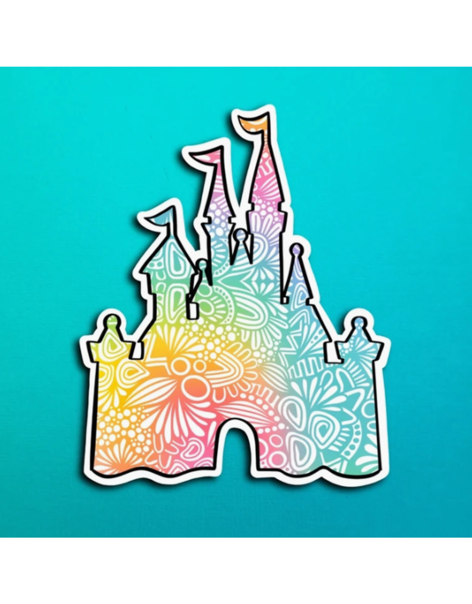 Disney Castle Vinyl Sticker