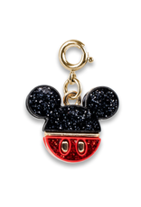 Gold Glitter Mickey Mouse Icon Charm