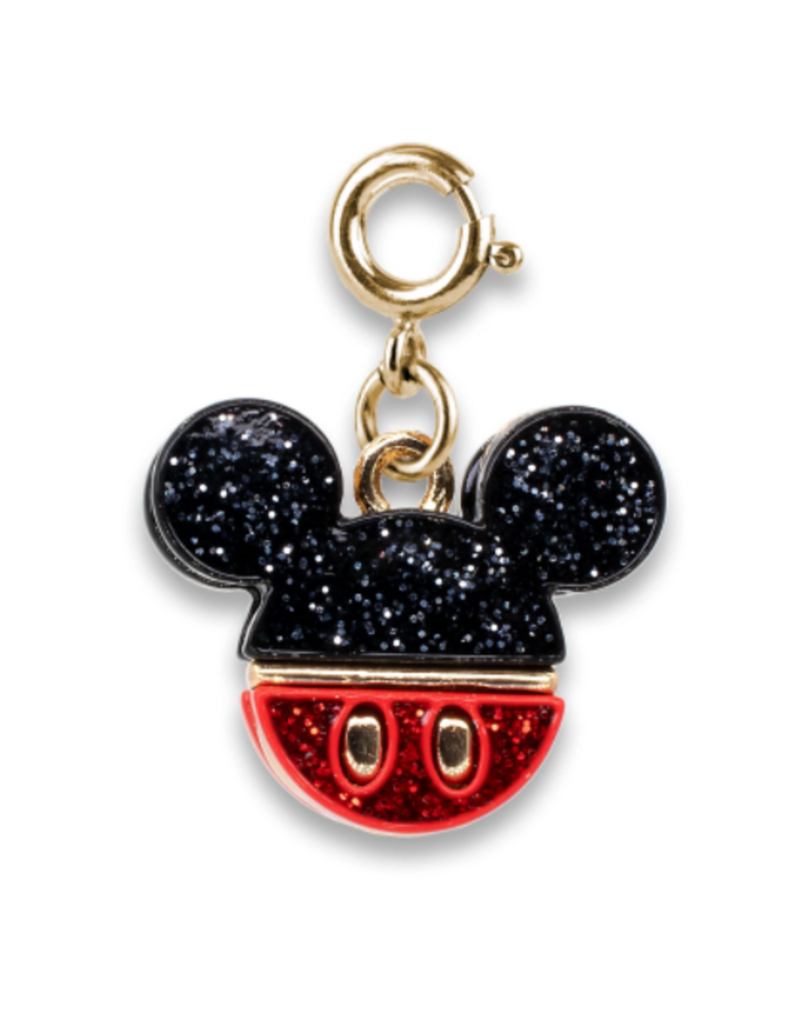 Gold Glitter Mickey Mouse Icon Charm