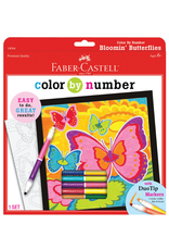 Color By Number Bloomin' Butterflies