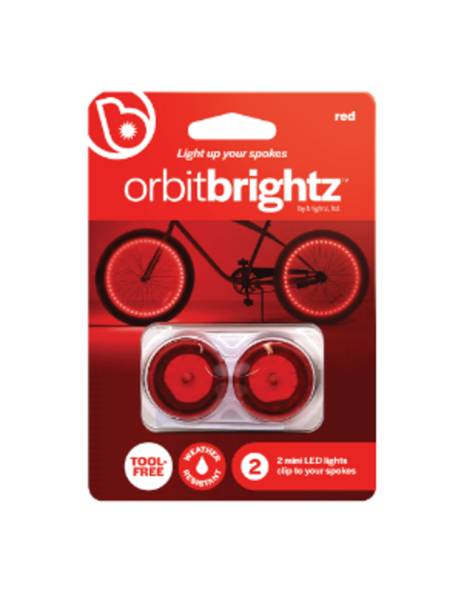 Orbit Brightz 2 Pack Red