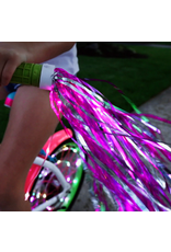 Sparkle Brightz Pink LED Handlebar Streamers