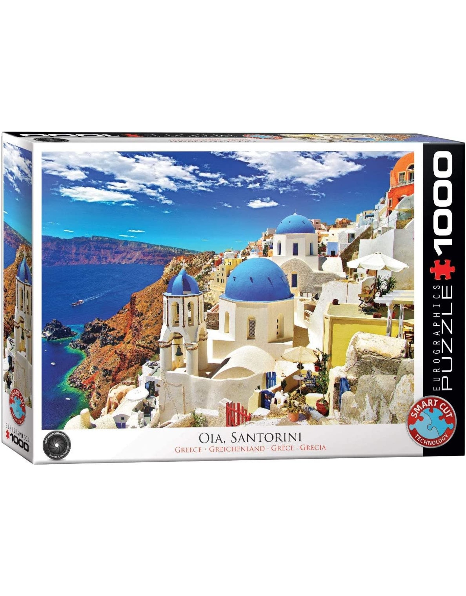 Oia, Santorini Greece 1000pcs