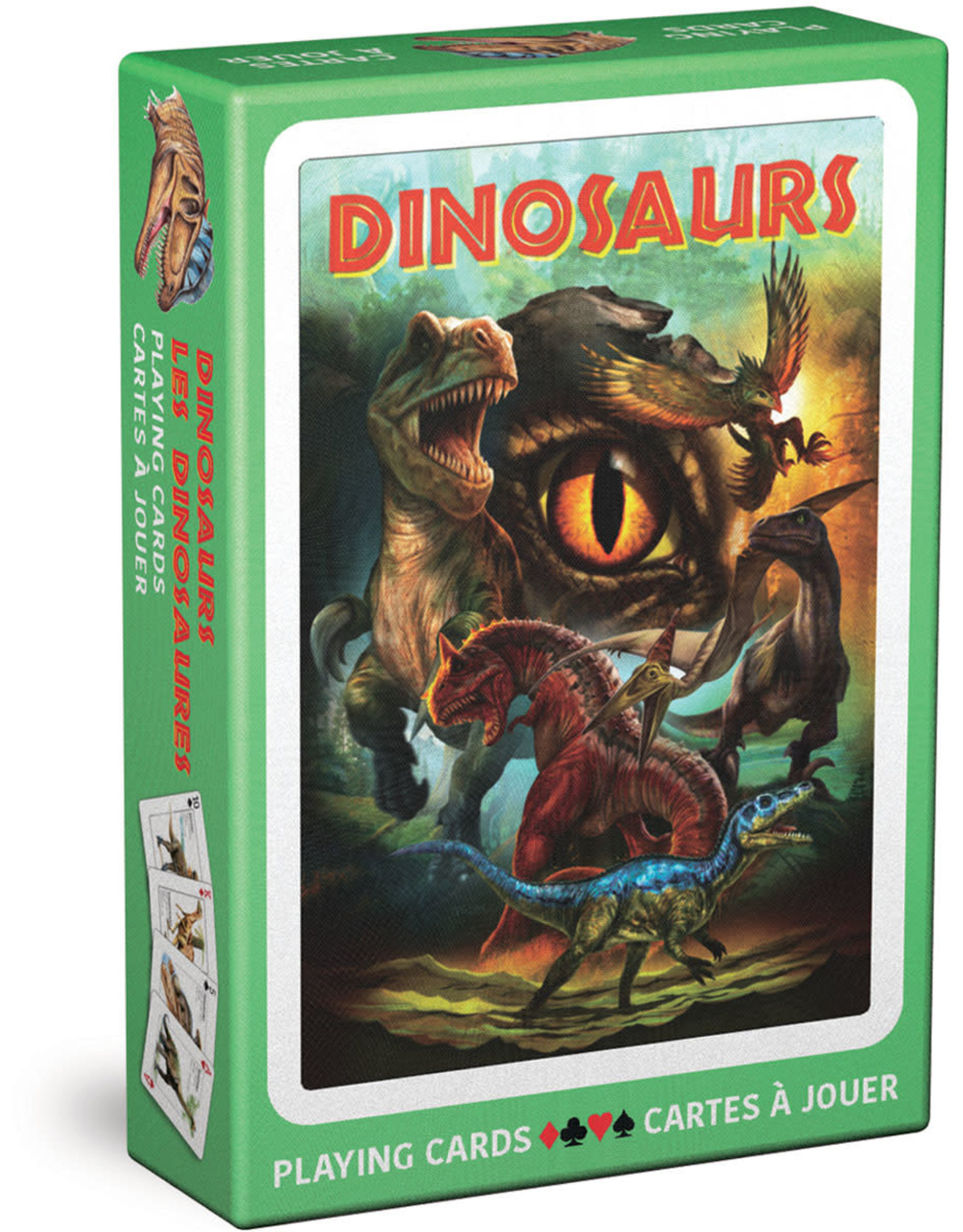 Dinosaurs Playing Cards