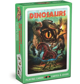 Dinosaurs Playing Cards