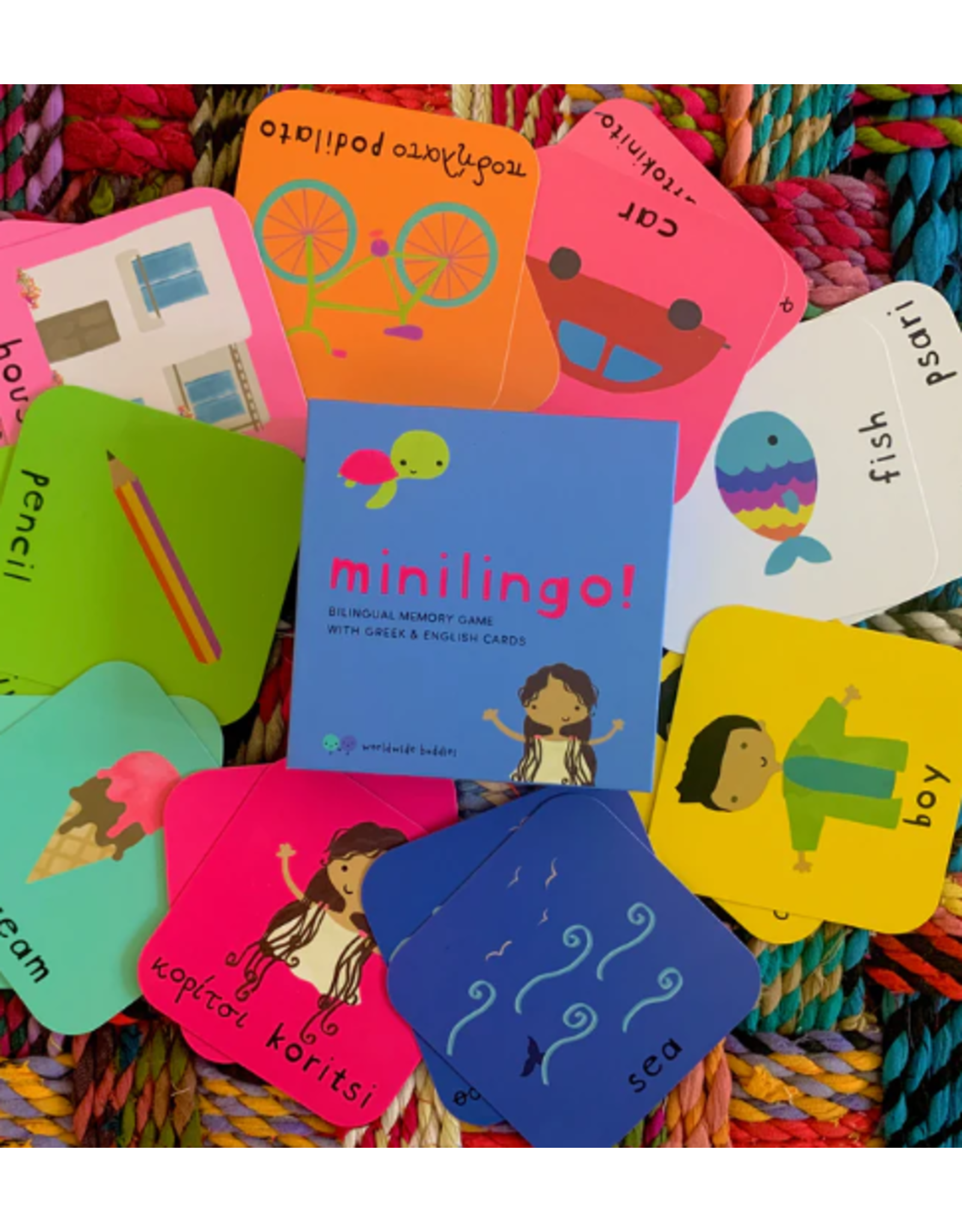 Minilingo Greek/English Flashcards