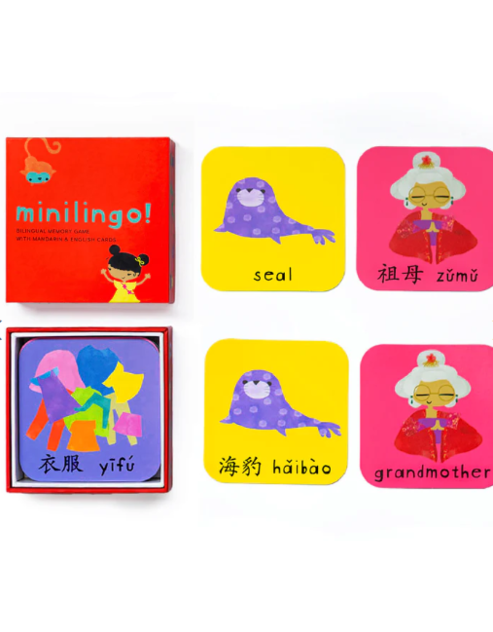 Minilingo Mandarin/English Flashcards