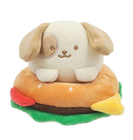 Anirollz Puppiroll Hamburger Floatie Blanket Plush