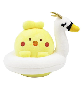 Anirollz Chickiroll Swan Floatie Blanket Plush