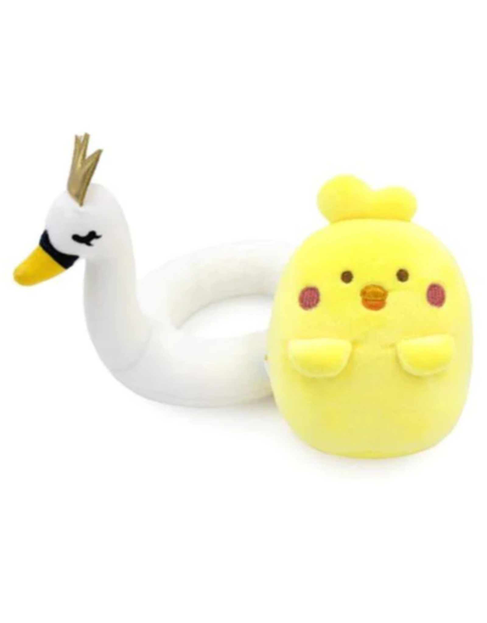 Anirollz Chickiroll Swan Floatie Blanket Plush