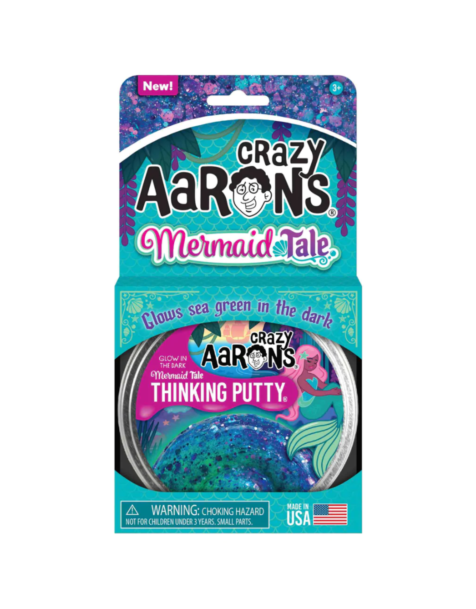 Crazy Aaron's Thinking Putty:  Mermaid Tale