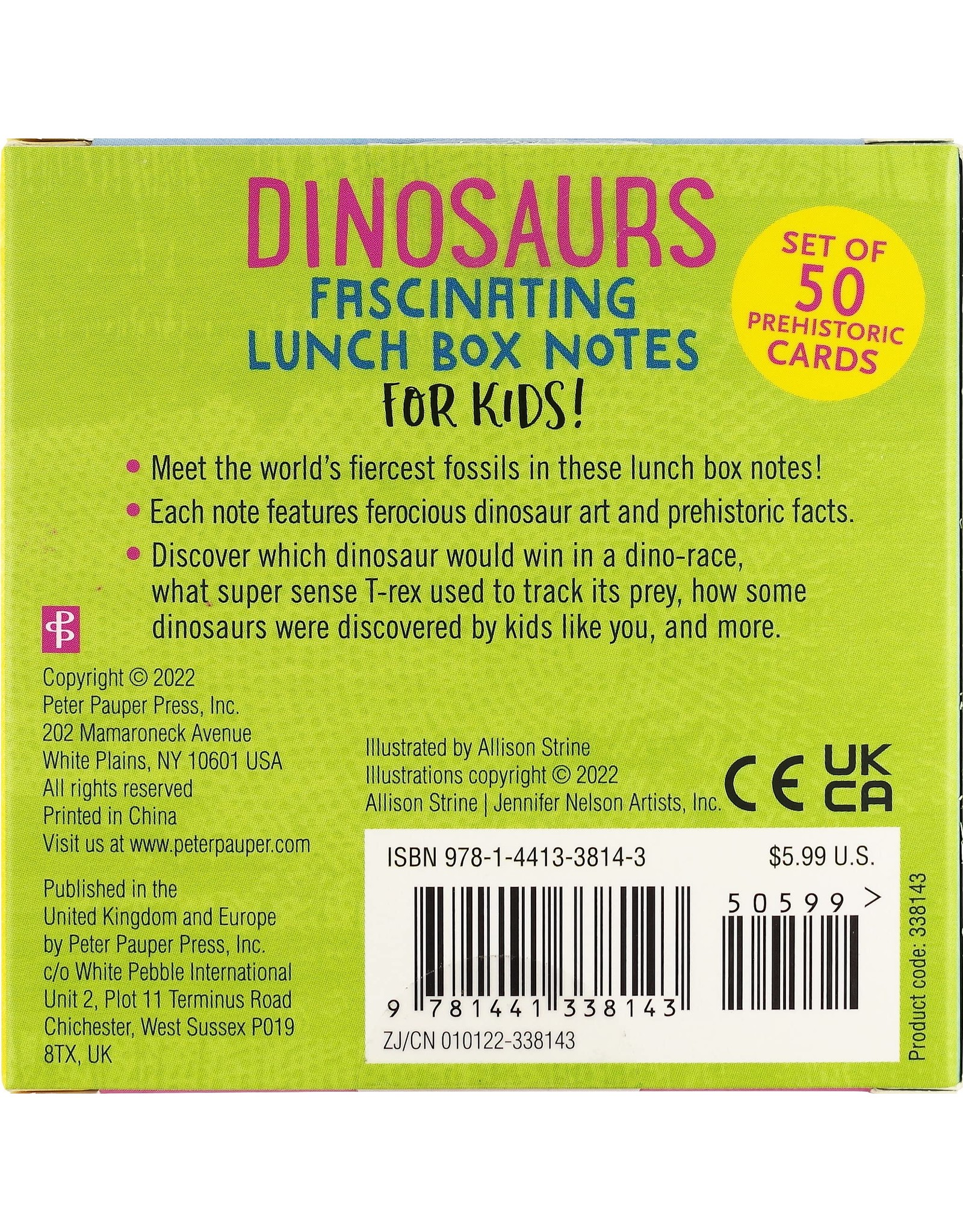 Dinosaurs: Fascinating Lunch Box Notes