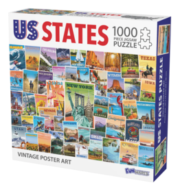 US States Puzzle 1000pcs