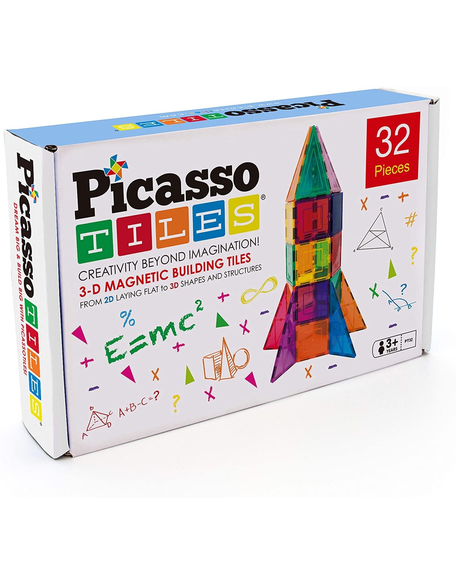 Picasso Tiles 32pc Rocket Set