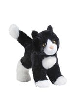 Snippy Black & White Cat 8"