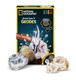 National Geographic Break Your Own Geode Kit 2pcs