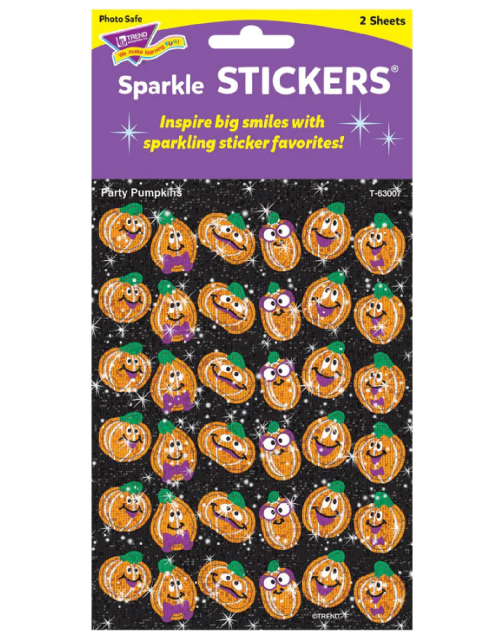 Party Pumpkins Stickers