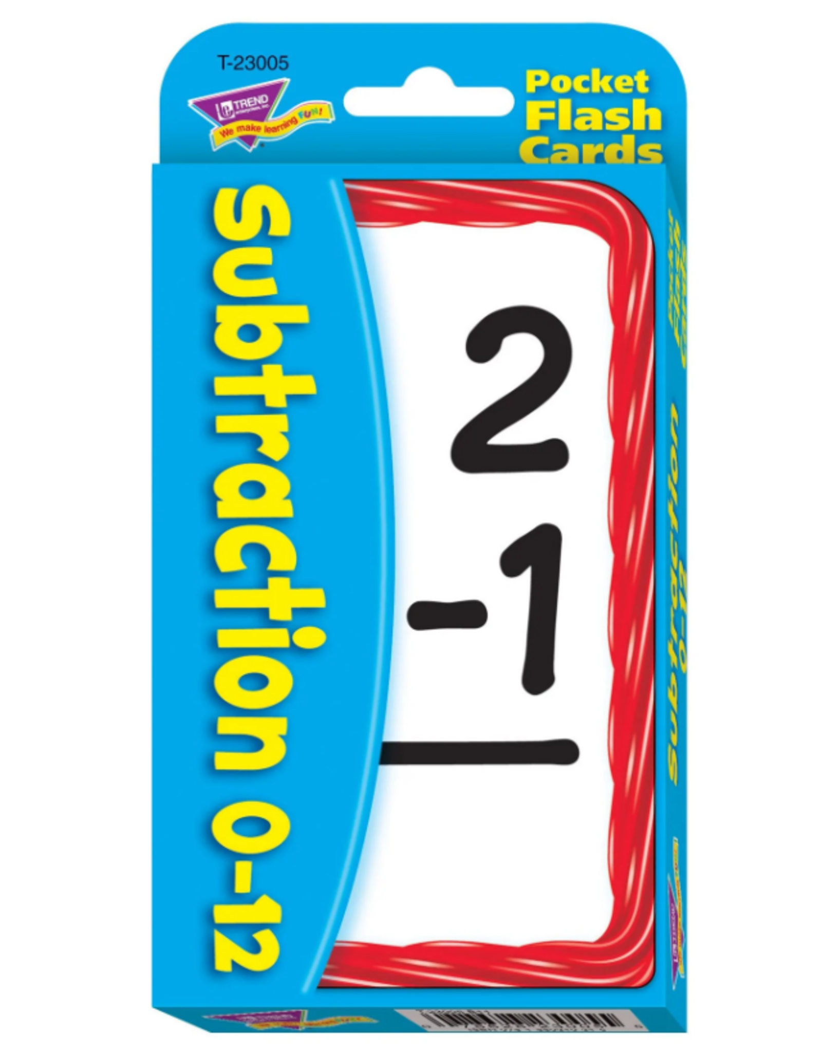 Subtraction (0-12) Flashcards