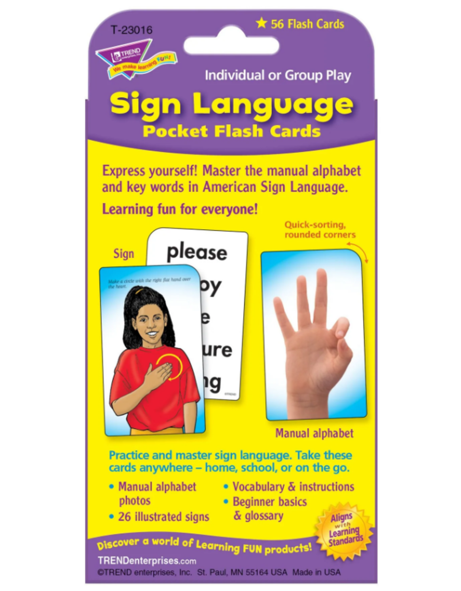 Sign Language Flashcards