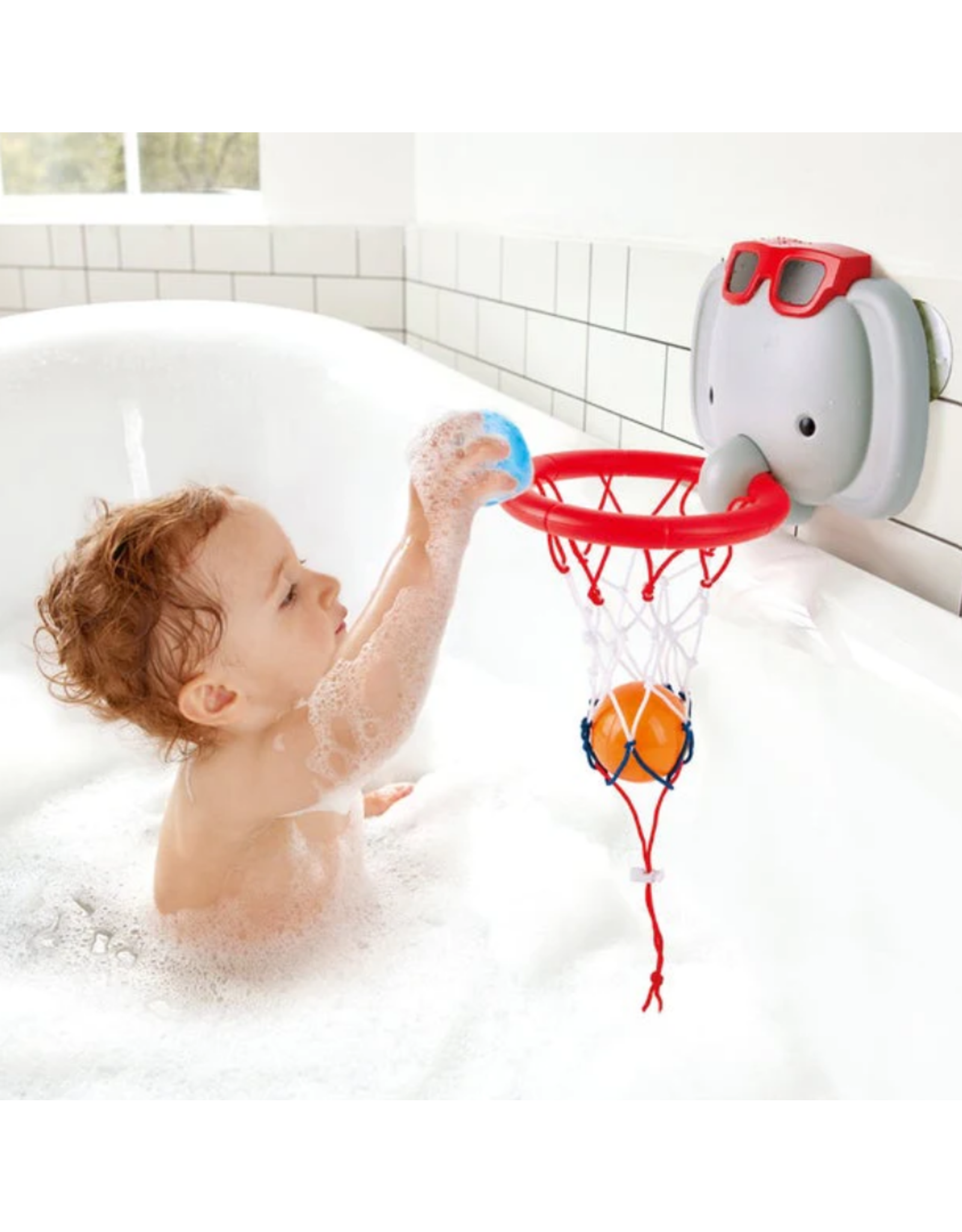 Bath Time Basketball Elephant Pal