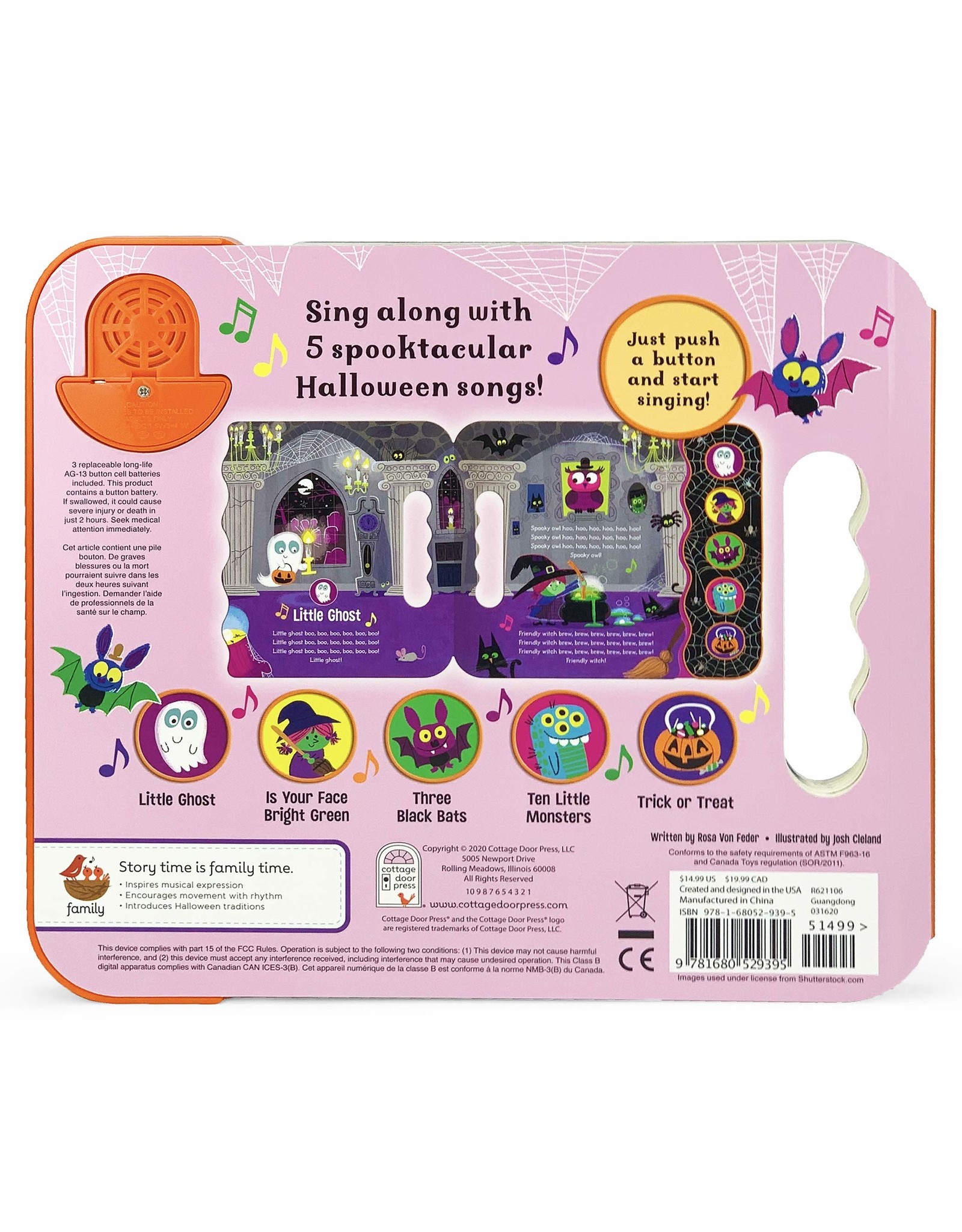 Trick or Treat Songs Book