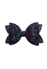 Black Prism Glitter Bow