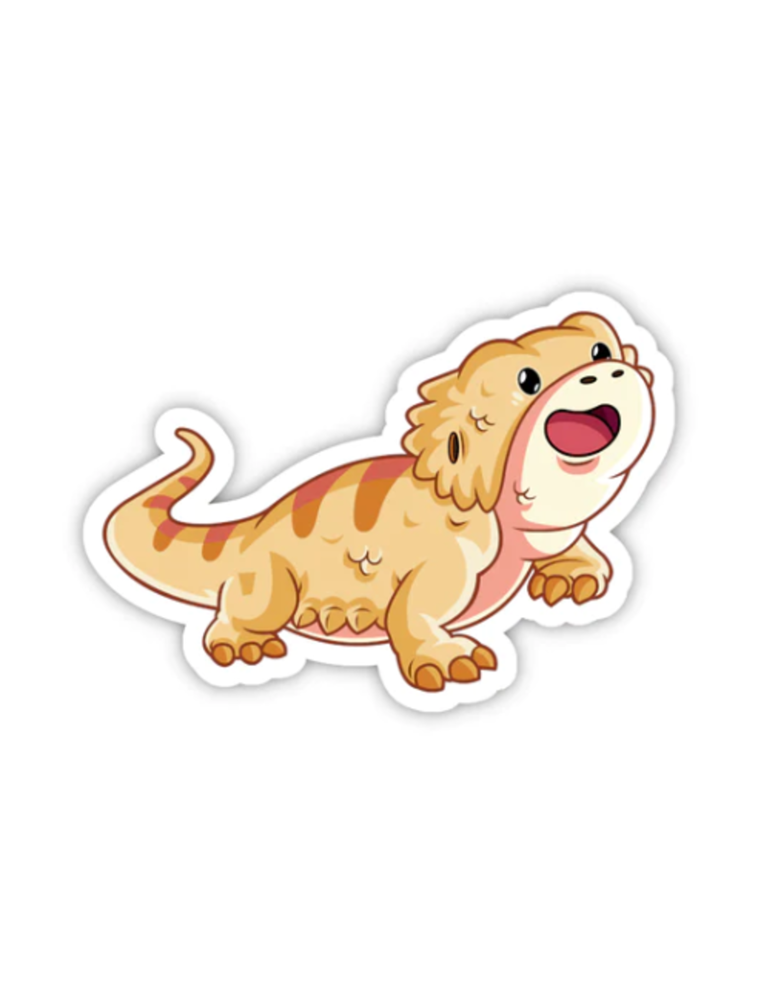 Bearded Dragon Vinyl Sticker Wit & Whimsy Toys