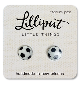 Soccer Ball Earrings