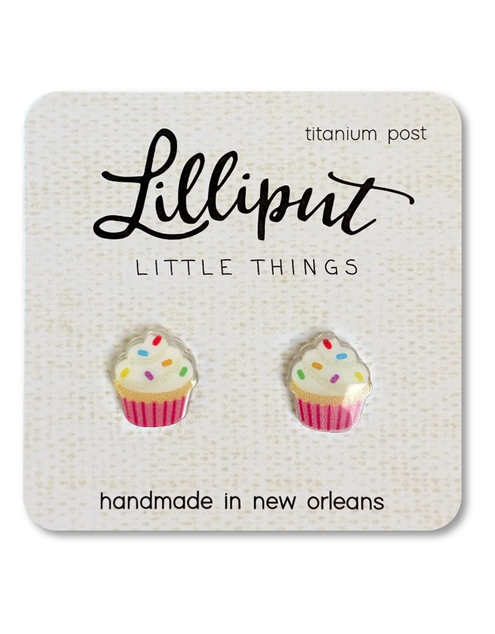 Birthday Cupcake Earrings