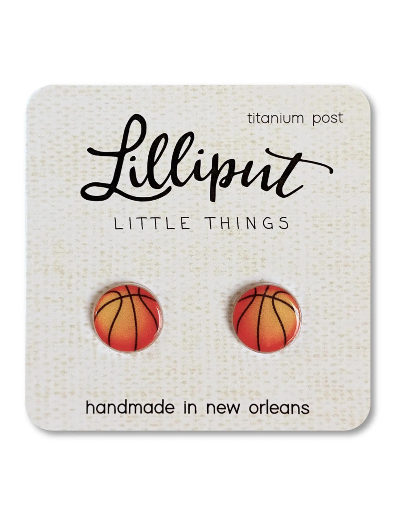 Basketball Earrings