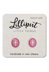 Ballerina Cameo Earrings