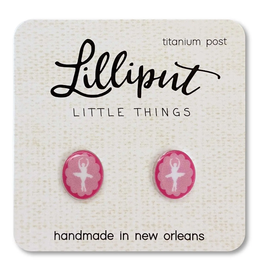 Ballerina Cameo Earrings