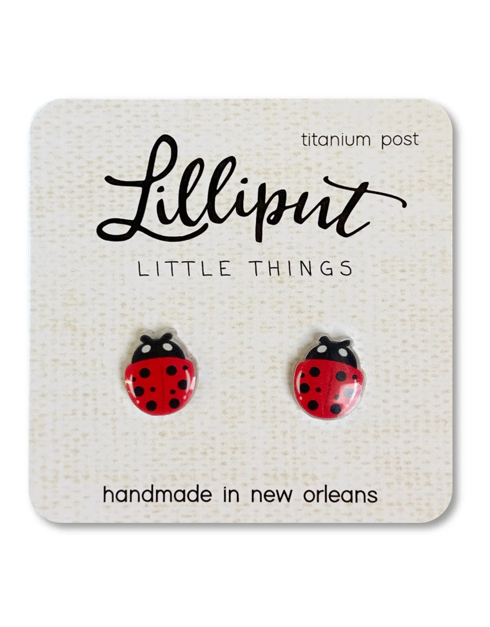 Ladybug Earrings