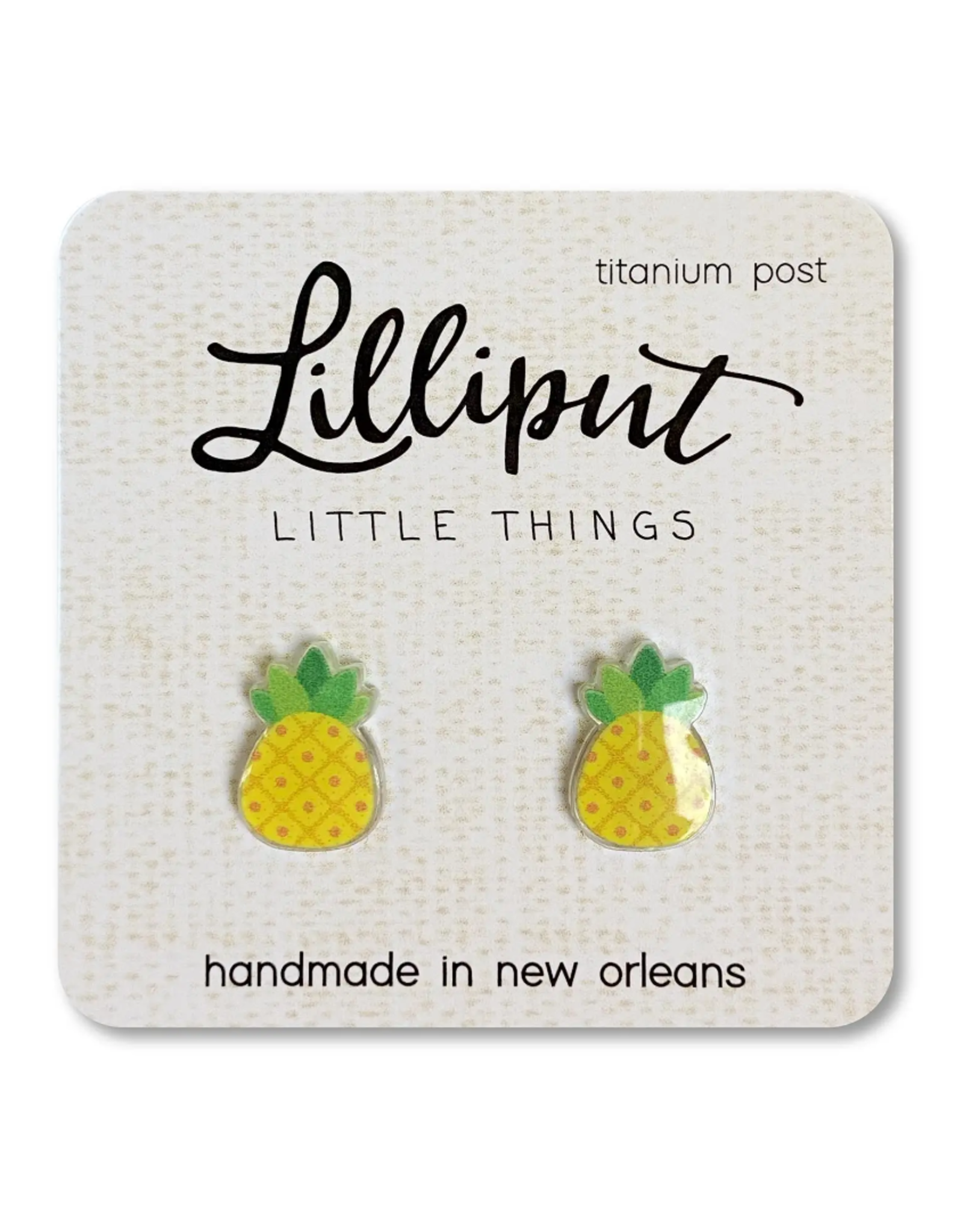 Pineapple Earrings