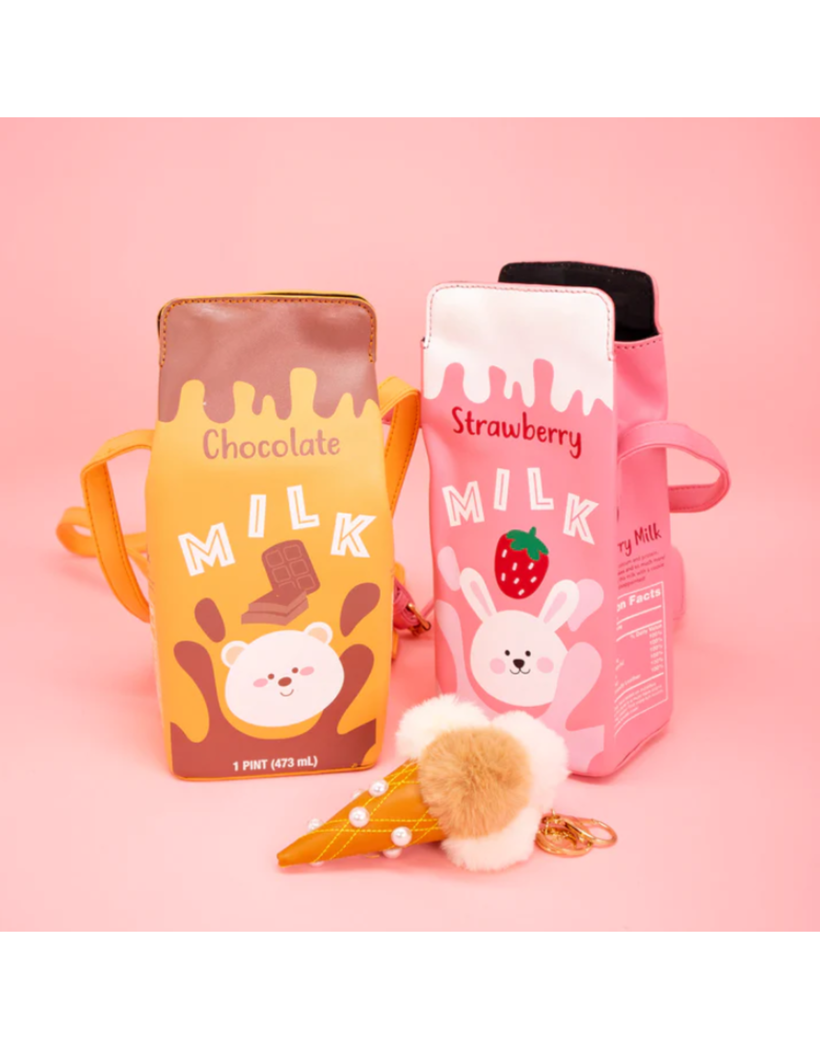 Strawberry Milk Handbag