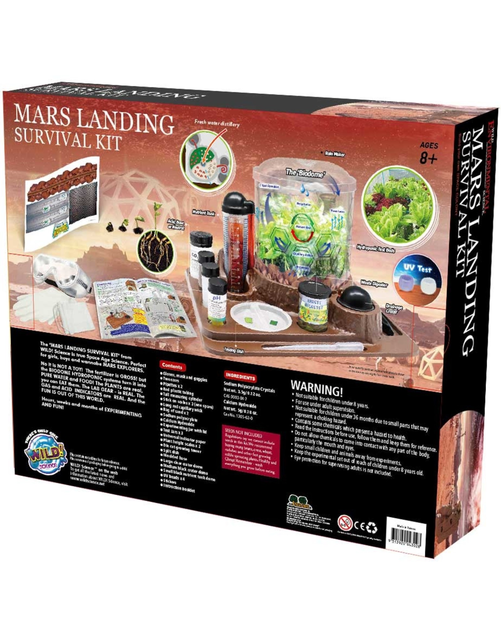 Mars Landing Survival Kit