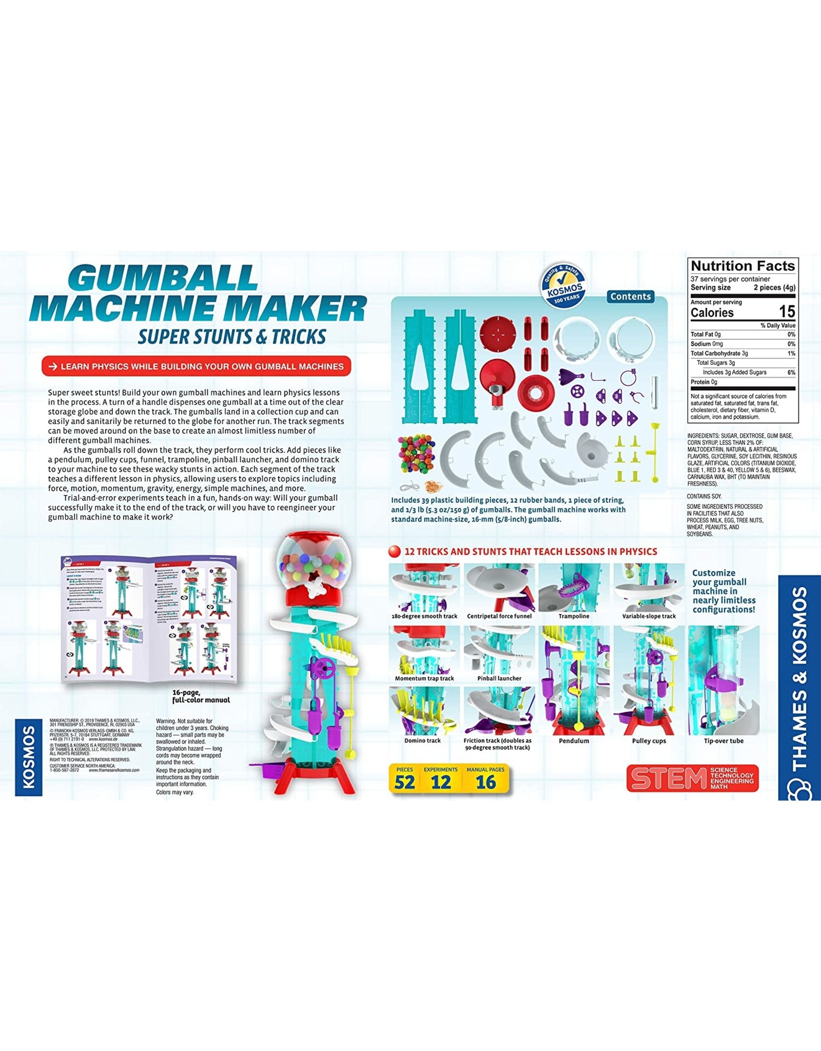 Gumball Machine Maker  DIY Physics & Engineering STEM Experiment