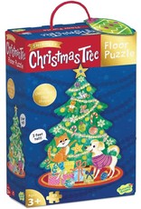 Shimmery Christmas Tree Puzzle 49pcs