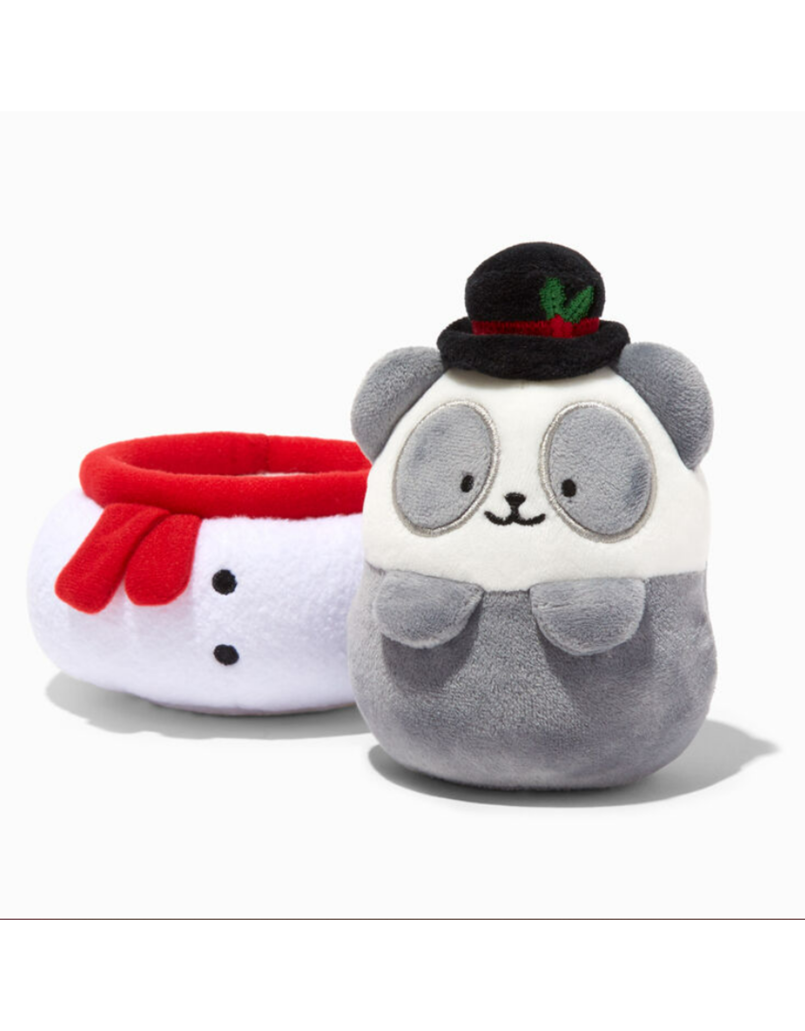 Anirollz x Christmas Pandaroll Snowman Blanket Plush