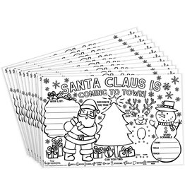 Christmas Coloring Placemats