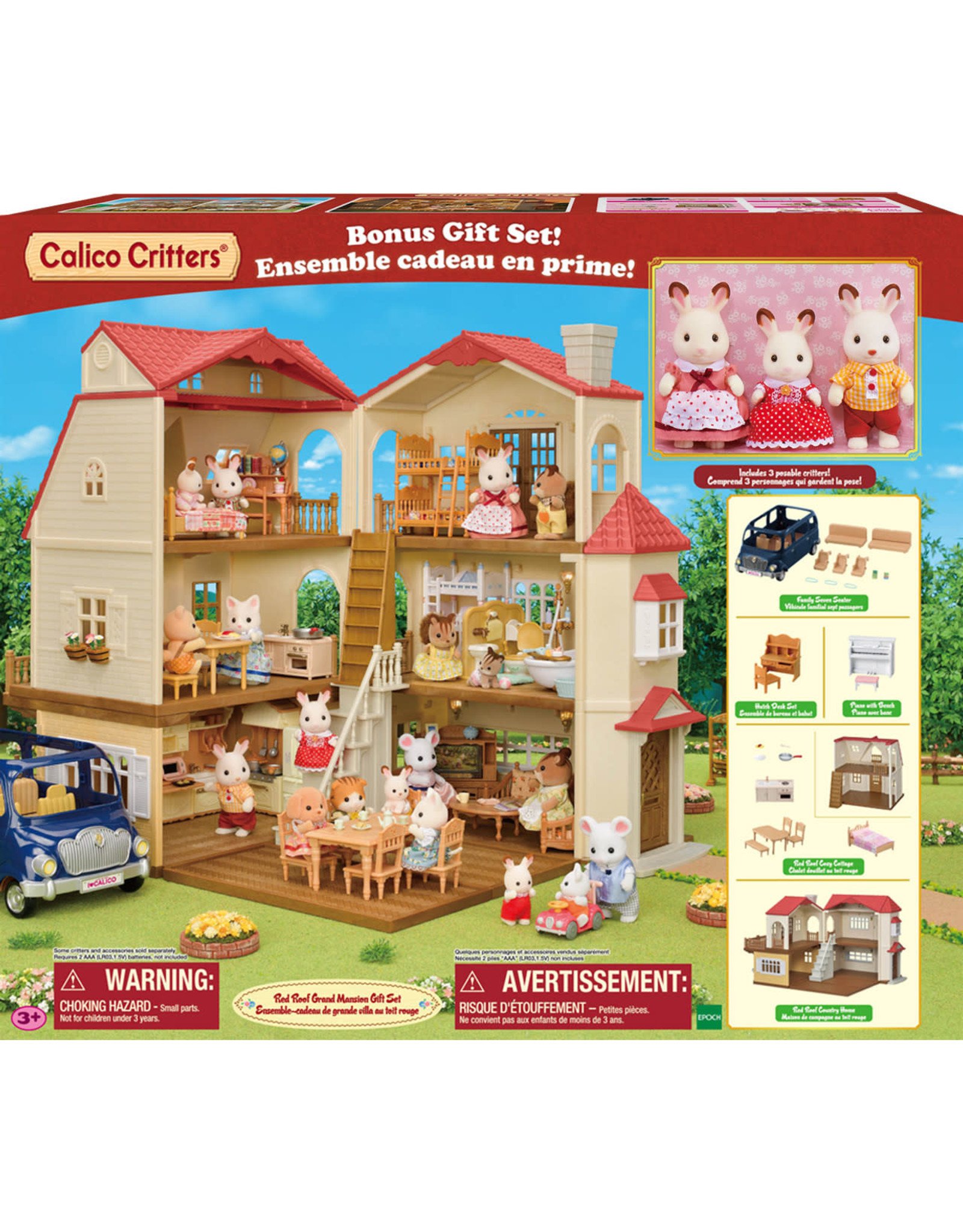 Calico critters, Toys