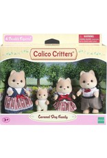 Calico Critters Caramel Dog Family