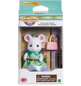 Calico Critters Town Girl Series Stephanie Marshmallow Mouse